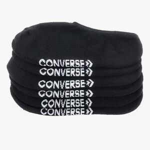 Converse 6-PK Half Cushion Ultra Low Socks- Black